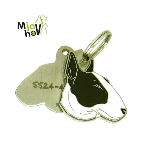 medaille-gravee-chien-bull-terrier-blanc-bringée.jpg Médaille chien, Médailles gravées pour chiens MjavHov, Pendentifs pour les chiens MjavHov, pendentifs, médaille gravée pour chiens, Médailles pour chiens, médaille chien gravure, médaille de rasse, pendentifs d identification, pendentifs pour les chiens, pendentifs chiens, pendentifs pour les animaux, pendentifs pour les chats, pendentif pour le chien, pendentifs pour les animaux domestiques, pendentifs gravés pour les chiens, pendentifs gravés